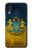 S3858 ウクライナ ヴィンテージ旗 Ukraine Vintage Flag Samsung Galaxy A40 バックケース、フリップケース・カバー