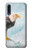 S3843 白頭ワシと氷 Bald Eagle On Ice Samsung Galaxy A50 バックケース、フリップケース・カバー