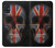 S3848 イギリスの旗の頭蓋骨 United Kingdom Flag Skull Samsung Galaxy A51 5G バックケース、フリップケース・カバー