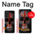 S3848 イギリスの旗の頭蓋骨 United Kingdom Flag Skull Samsung Galaxy A52, Galaxy A52 5G バックケース、フリップケース・カバー
