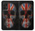 S3848 イギリスの旗の頭蓋骨 United Kingdom Flag Skull Samsung Galaxy A52s 5G バックケース、フリップケース・カバー