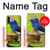 S3839 幸福の青い 鳥青い鳥 Bluebird of Happiness Blue Bird Samsung Galaxy A70 バックケース、フリップケース・カバー