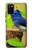 S3839 幸福の青い 鳥青い鳥 Bluebird of Happiness Blue Bird Samsung Galaxy A02s, Galaxy M02s  (NOT FIT with Galaxy A02s Verizon SM-A025V) バックケース、フリップケース・カバー