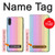 S3849 カラフルな縦の色 Colorful Vertical Colors Samsung Galaxy A01 バックケース、フリップケース・カバー