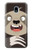 S3855 ナマケモノの顔の漫画 Sloth Face Cartoon Samsung Galaxy J3 (2018), J3 Star, J3 V 3rd Gen, J3 Orbit, J3 Achieve, Express Prime 3, Amp Prime 3 バックケース、フリップケース・カバー