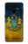 S3858 ウクライナ ヴィンテージ旗 Ukraine Vintage Flag Samsung Galaxy A8 (2018) バックケース、フリップケース・カバー