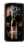 S3850 アメリカの国旗の頭蓋骨 American Flag Skull Samsung Galaxy J3 (2016) バックケース、フリップケース・カバー