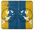 S3857 平和鳩 ウクライナの旗 Peace Dove Ukraine Flag Samsung Galaxy J3 (2016) バックケース、フリップケース・カバー