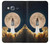 S3859 月へのビットコイン Bitcoin to the Moon Samsung Galaxy J3 (2016) バックケース、フリップケース・カバー