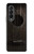 S3834 ブラックギター Old Woods Black Guitar Samsung Galaxy Z Fold 3 5G バックケース、フリップケース・カバー