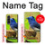 S3839 幸福の青い 鳥青い鳥 Bluebird of Happiness Blue Bird Samsung Galaxy Z Fold 3 5G バックケース、フリップケース・カバー