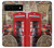 S3856 ヴィンテージ ロンドン ブリティッシュ Vintage London British Google Pixel 6 バックケース、フリップケース・カバー