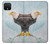 S3843 白頭ワシと氷 Bald Eagle On Ice Google Pixel 4 バックケース、フリップケース・カバー