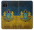 S3858 ウクライナ ヴィンテージ旗 Ukraine Vintage Flag Google Pixel 4 バックケース、フリップケース・カバー