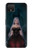 S3847 リリス 花嫁 ゴシック女 スカル死神 Lilith Devil Bride Gothic Girl Skull Grim Reaper Google Pixel 4 XL バックケース、フリップケース・カバー