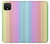 S3849 カラフルな縦の色 Colorful Vertical Colors Google Pixel 4 XL バックケース、フリップケース・カバー