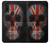 S3848 イギリスの旗の頭蓋骨 United Kingdom Flag Skull Motorola One Action (Moto P40 Power) バックケース、フリップケース・カバー