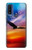 S3841 白頭ワシ カラフルな空 Bald Eagle Flying Colorful Sky Motorola G Pure バックケース、フリップケース・カバー