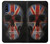 S3848 イギリスの旗の頭蓋骨 United Kingdom Flag Skull Motorola G Pure バックケース、フリップケース・カバー