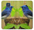 S3839 幸福の青い 鳥青い鳥 Bluebird of Happiness Blue Bird Motorola Moto G Play (2021) バックケース、フリップケース・カバー