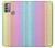 S3849 カラフルな縦の色 Colorful Vertical Colors Motorola Moto G30, G20, G10 バックケース、フリップケース・カバー