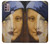 S3853 モナリザ グスタフクリムト フェルメール Mona Lisa Gustav Klimt Vermeer Motorola Moto G30, G20, G10 バックケース、フリップケース・カバー