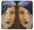 S3853 モナリザ グスタフクリムト フェルメール Mona Lisa Gustav Klimt Vermeer Motorola Moto G8 バックケース、フリップケース・カバー