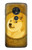 S3826 ドージコイン柴 Dogecoin Shiba Motorola Moto G7 Play バックケース、フリップケース・カバー