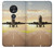 S3837 飛行機離陸日の出 Airplane Take off Sunrise Motorola Moto G7 Play バックケース、フリップケース・カバー