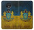 S3858 ウクライナ ヴィンテージ旗 Ukraine Vintage Flag Motorola Moto G7 Power バックケース、フリップケース・カバー