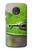 S3845 緑のカエル Green frog Motorola Moto G6 バックケース、フリップケース・カバー