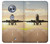 S3837 飛行機離陸日の出 Airplane Take off Sunrise Motorola Moto X4 バックケース、フリップケース・カバー