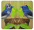 S3839 幸福の青い 鳥青い鳥 Bluebird of Happiness Blue Bird Motorola Moto X4 バックケース、フリップケース・カバー