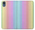 S3849 カラフルな縦の色 Colorful Vertical Colors Motorola Moto E6, Moto E (6th Gen) バックケース、フリップケース・カバー