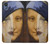 S3853 モナリザ グスタフクリムト フェルメール Mona Lisa Gustav Klimt Vermeer Motorola Moto E6, Moto E (6th Gen) バックケース、フリップケース・カバー