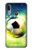 S3844 輝くサッカー サッカーボール Glowing Football Soccer Ball Motorola Moto E6 Plus, Moto E6s バックケース、フリップケース・カバー