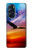 S3841 白頭ワシ カラフルな空 Bald Eagle Flying Colorful Sky Motorola Edge X30 バックケース、フリップケース・カバー
