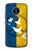 S3857 平和鳩 ウクライナの旗 Peace Dove Ukraine Flag Motorola Moto E5 Plus バックケース、フリップケース・カバー