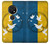 S3857 平和鳩 ウクライナの旗 Peace Dove Ukraine Flag Nokia 7.2 バックケース、フリップケース・カバー