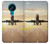 S3837 飛行機離陸日の出 Airplane Take off Sunrise Nokia 3.4 バックケース、フリップケース・カバー