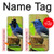 S3839 幸福の青い 鳥青い鳥 Bluebird of Happiness Blue Bird OnePlus 8 Pro バックケース、フリップケース・カバー
