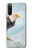 S3843 白頭ワシと氷 Bald Eagle On Ice Sony Xperia 10 III バックケース、フリップケース・カバー