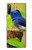 S3839 幸福の青い 鳥青い鳥 Bluebird of Happiness Blue Bird Sony Xperia L4 バックケース、フリップケース・カバー