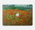 S2681 フィールドポピーのヴィンセント・ヴァン・ゴッホ Field Of Poppies Vincent Van Gogh MacBook Pro 14 M1-M5 A2442,A2779,A2992,A2918,A3112,A3185,A3401,A3434,A3112 ケース・カバー
