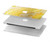S2713 黄蛇の皮膚 グラフィックプリント Yellow Snake Skin Graphic Printed MacBook Pro 14 M1,M2,M3 (2021,2023) - A2442, A2779, A2992, A2918 ケース・カバー