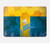 S2990 スウェーデンサッカー Sweden Football Soccer Flag MacBook Pro 14 M1-M5 A2442,A2779,A2992,A2918,A3112,A3185,A3401,A3434,A3112 ケース・カバー