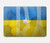 S3006 ウクライナサッカー Ukraine Football Soccer Flag MacBook Pro 14 M1,M2,M3 (2021,2023) - A2442, A2779, A2992, A2918 ケース・カバー