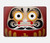 S3023 ダルマ Japan Good Luck Daruma Doll MacBook Pro 14 M1-M5 A2442,A2779,A2992,A2918,A3112,A3185,A3401,A3434,A3112 ケース・カバー