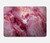S3052 ピンクの大理石のグラフィックプリント Pink Marble Graphic Printed MacBook Pro 14 M1-M5 A2442,A2779,A2992,A2918,A3112,A3185,A3401,A3434,A3112 ケース・カバー