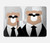 S3557 黒いスーツのクマ Bear in Black Suit MacBook Pro 14 M1-M5 A2442,A2779,A2992,A2918,A3112,A3185,A3401,A3434,A3112 ケース・カバー